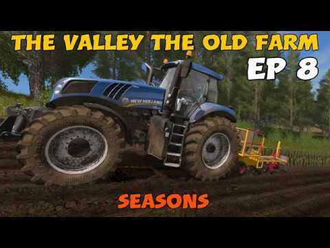Let's Play Farming Simulator 17 PS4: The Valley The Old Farm, Ep 8 (Seasons!)