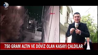 Spider thieves escaped with a steel safe