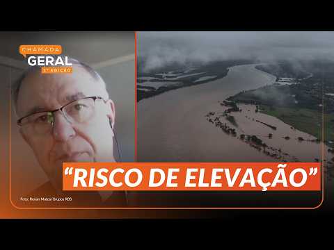 CINCO RIOS seguem em COTA DE INUNDAÇÃO no RIO GRANDE DO SUL | Chamada Geral 1