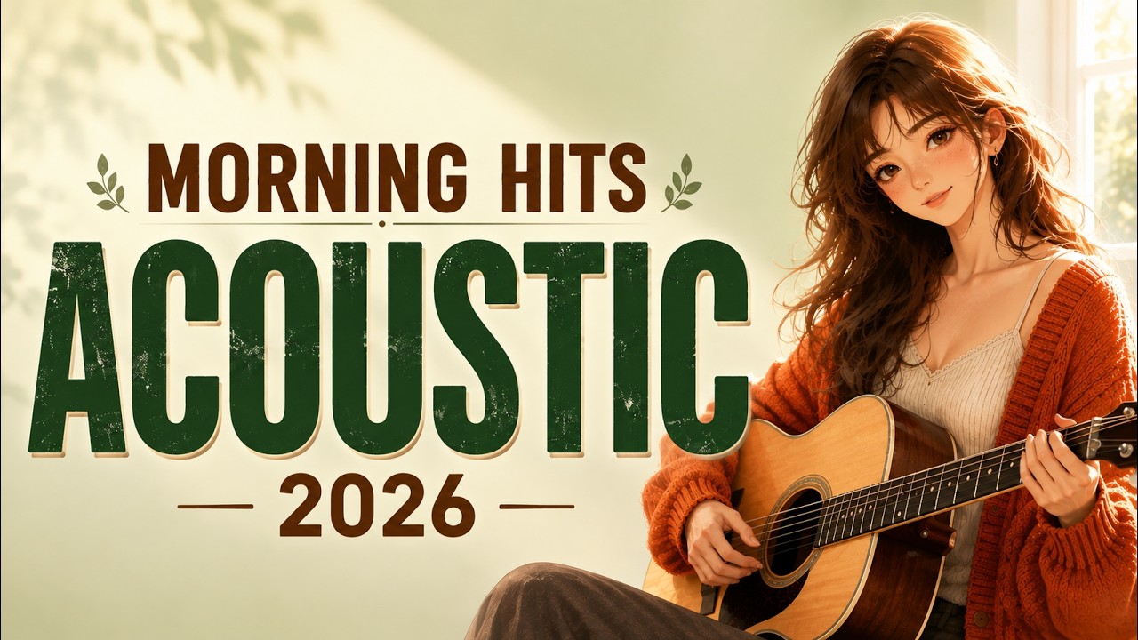 Acoustic Morning Hits 2026 ☕ Popular English Songs for Morning Coffee