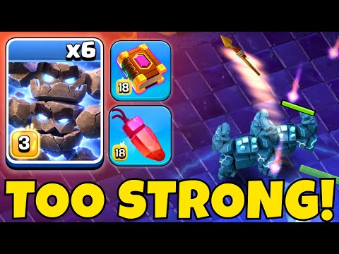 Beste Angriffsstrategie im Ranglisten Kampf | TH18 Meteor Golem Kombinations Armee (Clash of Clans)