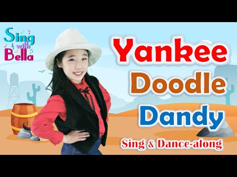 Yankee Doodle Dandy Song with Lyrics and Actions / Dance - Nursery Rhyme in Cowboy / Cowgirl Style