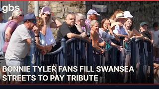 Bonnie Tyler Fans Remember 'Lovely Lady' With Heartfelt Swansea Tribute | AC1P