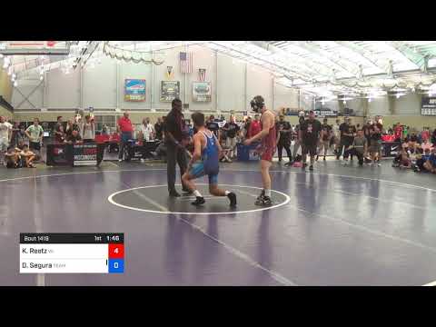 71 Kg Rr Rnd 2 Kaden Reetz Team Wisconsin Vs Daniel Segura Team Miron