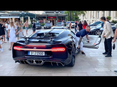 SUPERCARS Monaco - Bugatti Chiron, 488 Pista, F12 TDF, Ferrari 458 Liberty Walk, 812 SF, 765 LT