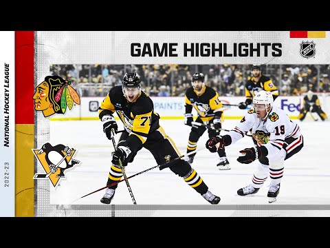 Blackhawks @ Penguins 4/11 | NHL Highlights 2023