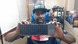 SAMSERS PORTABLE FOLDABLE BLUETOOTH KEYBOARD WITH TOUCHPAD HONEST OPINION