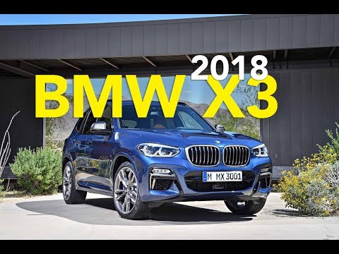 2018 BMW X3 Debuts with Updated Style and Engine Lineup