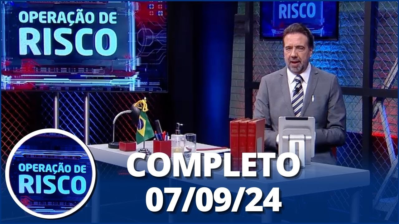 Operação de Risco: Fuga alucinante; flagra em biqueira e mais (07/09/24) | Completo