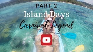 Island Tours - Carnival Legend - PART 2 - Isle of Pines - Lifou - Noumea