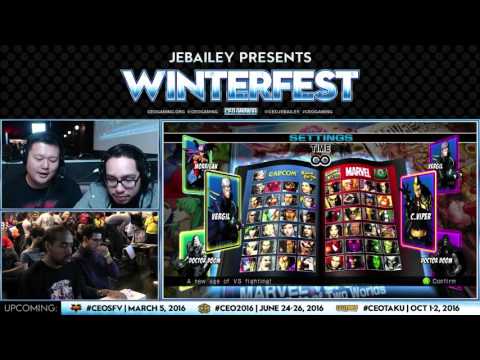 UMvC3 CEO WinterFest 2016 - BassVII vs Ricky Walker