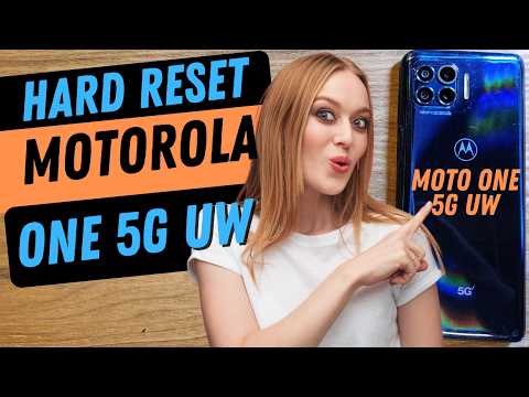 How to Reset Your Motorola Moto One 5G UW  - Factory Reset Hard Reset