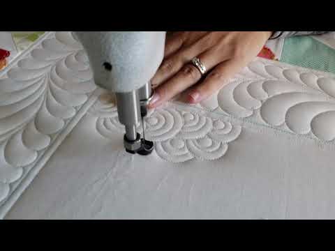 How-to Quilt a Playful Rainbow Background Filler - with Natalia Bonner