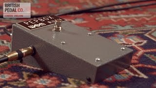 Video thumbnail for British Pedal Company WEM Pep Box Fuzz reissue demonstration by British Pedal Company