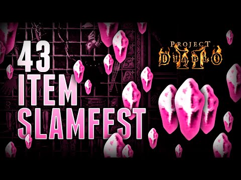 Windforce Slam! 43 Item Slamfest - Project Diablo 2 (PD2)