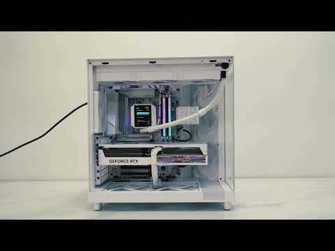 경기도 시흥 고객님댁에 납품한 화이트 조립PC 입니다.