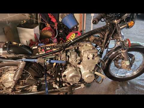 Easy way to install remove carbs on a 4-cylinder four motorcycle 1981 Honda CB650 CB750 CB900
