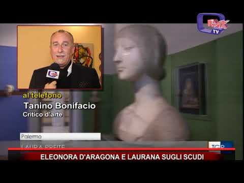 ELEONORA D ARAGONA E LAURANA SUGLI SCUDI A PALERMO