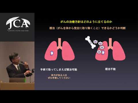 栄養学科 講演3「肺がんの最新治療と免疫療法～大きな効果を得るために～」萩原 弘一（自治医科大学内科学講座呼吸器内科学部門 教授）