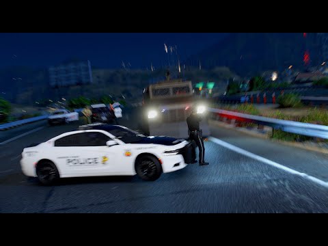 GTA 5 LIVEPD : AMBUSHED BY GANG MEMBERS! | LSPDFR MOD | NIGHT PATROL