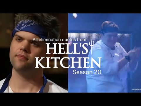 Hell’s Kitchen Season 20: Young Guns - All Elimination Quotes