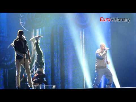 Loucas Yiorkas feat. Stereo Mike - Watch My Dance - Eurovision 2011 - Greece - Final dress rehearsal