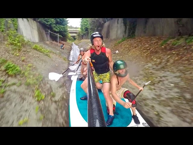 Urban Kayaking! -Behind The Scenes