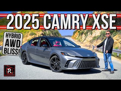The 2025 Toyota Camry XSE Is A Blissfully Balanced Hybrid Family Sedan
