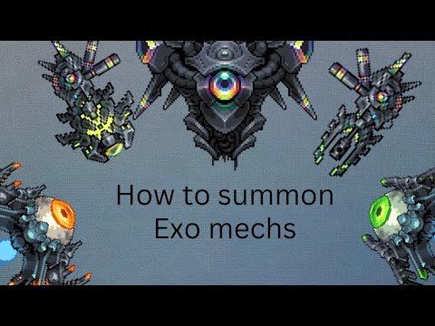 How to make high-tech computer to summon exo mechs | Terraria Calamity