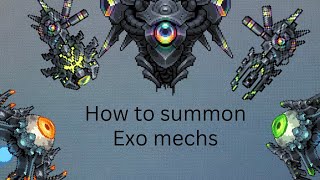 How to make high-tech computer to summon exo mechs | Terraria Calamity