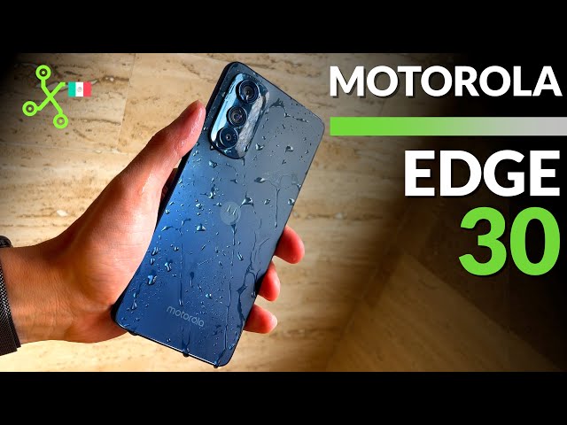 Motorola EDGE 30 | El smartphone 5G MÁS DELGADO y ligero en MÉXICO