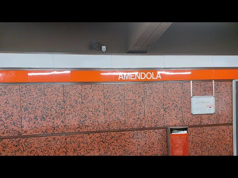 (Walkthrough) Stazione AMENDOLA (M1 Metro Milano)