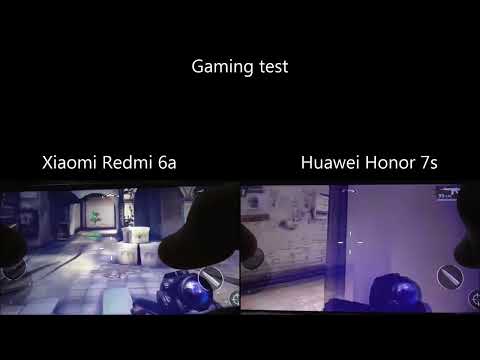 xiaomi redmi 6a vs Huawei Honor 7s Modern Combat 5 gaming test Azuhanifa Mohammad Azuhanifa Mohammad