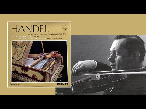 HANDEL - Sonatas para Violino e Cravo - ARTHUR GRUMIAUX, VEYRON-LACROIX