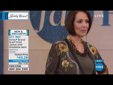 HSN | Slinky Brand Fashions 09.12.2019 - 01 PM