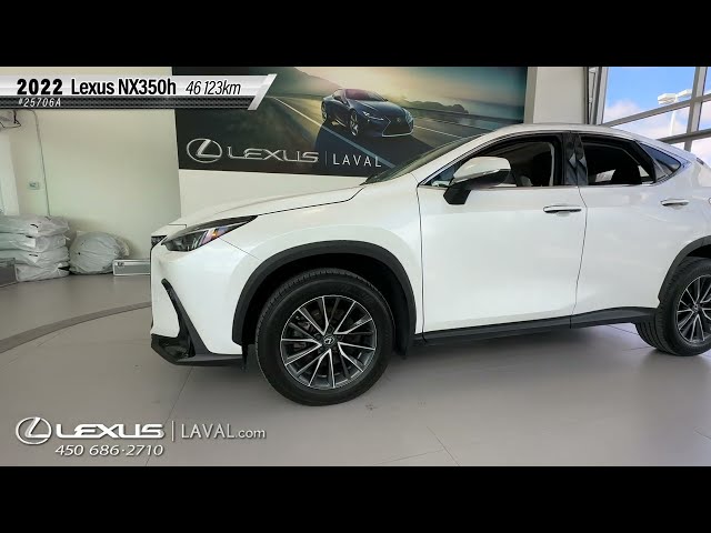 2022 Lexus NX NX 350h / camera / bluetooth / volant chauffant Bi in Cars & Trucks in Laval / North Shore