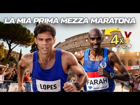Ho corso la mia PRIMA MEZZA MARATONA con il RE delle OLIMPIADI🥇