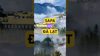 Sa Pa vs Đ&agrave; Lạt - Nơi n&agrave;o đẹp hơn? | Bạch Ho&agrave;ng Travel #shorts