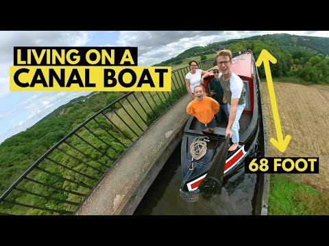 Living on a 68 FOOT Canal Boat
