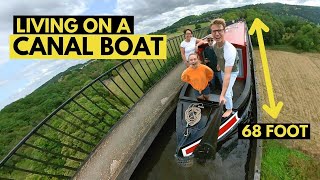 Living on a 68 FOOT Canal Boat