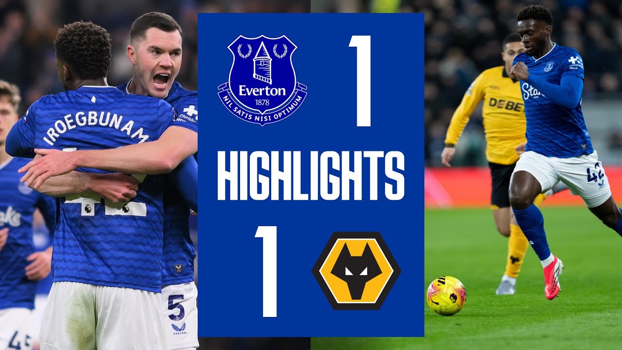 Everton vs Wolverhampton Highlights