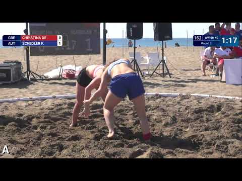Round 2 Women's BW - 60 kg G2: . CHRISTINA DE (GRE) v. F. SCHEDLER (AUT)