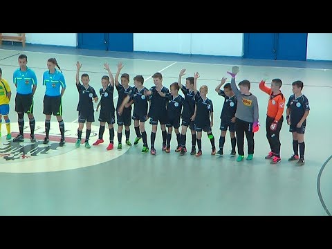 Balatonalmádi U - 11-es futsal csapata az országos döntőben. 2017.05.28.