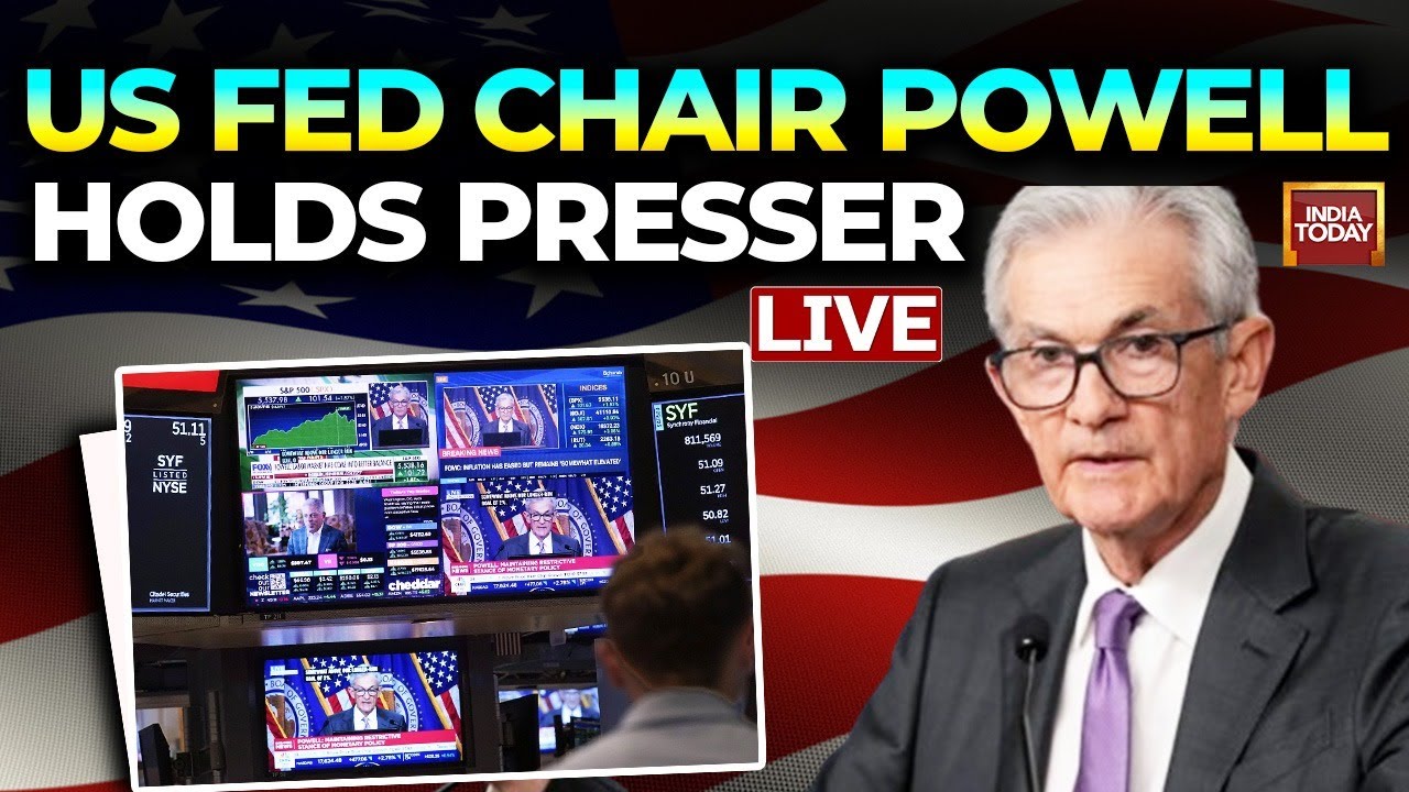 LIVE: Fed Chair Jerome Powell Holds Presser After Federal Reserve Leaves Interest Rates Unchanged