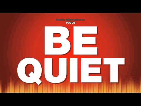 Be Quiet - Male Voice Speaks Vocal SFX Voice SFX