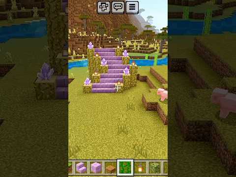 Secret Magical Staircase! Minecraft Fairy Build Tutorial