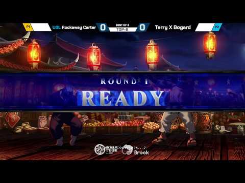 Rockaway Carter vs Terry X Bogard - KOF XIII Neo Geo World Tour Special Stage Magfest Losers TOP-8
