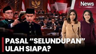PASAL “SELUNDUPAN” ULAH SIAPA? Doli Siap Buka Dokumen Rapat PKPU 2024 | iNews So