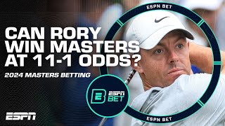 Could Rory McIlroy complete his CAREER GRAND SLAM at 11-1 odds to win the Masters? 🤔 | ESPN BET Live