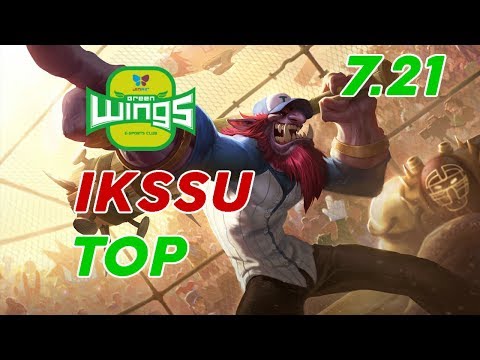 Jin Air GreenWings ikssu Trundle Top Patch 7.21 Pro Replay